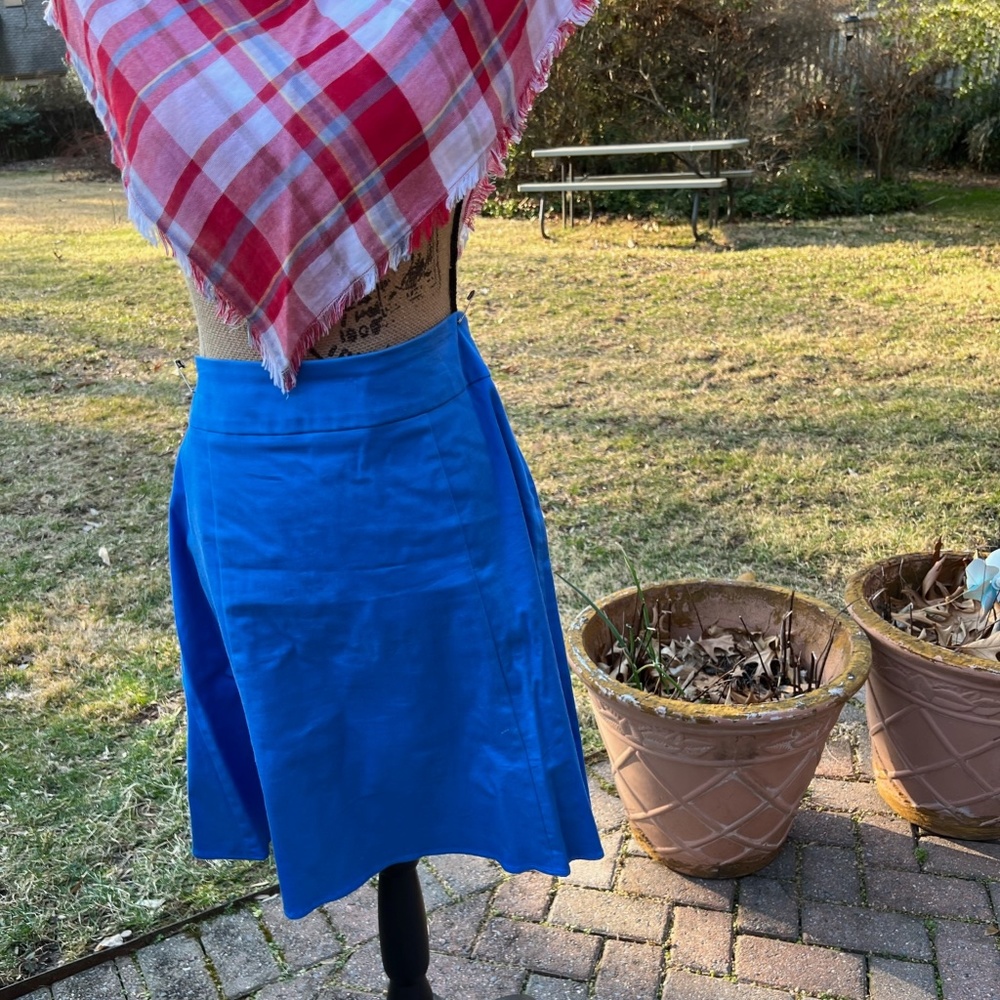 Vintage Blue size 10 Skirt